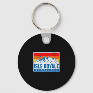Isle royale national park keychain