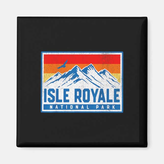 Isle royale national park  magnet (Front)