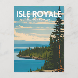 Isle Royale National Park Postcard