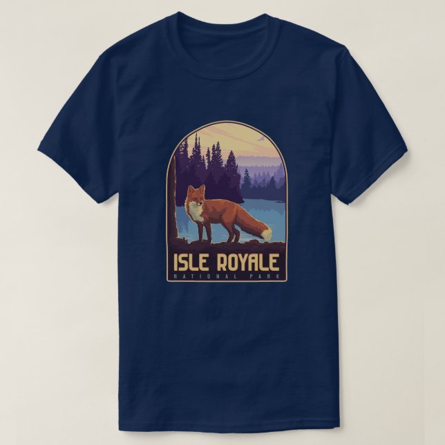 Isle Royale National Park T-Shirt (Design Front)
