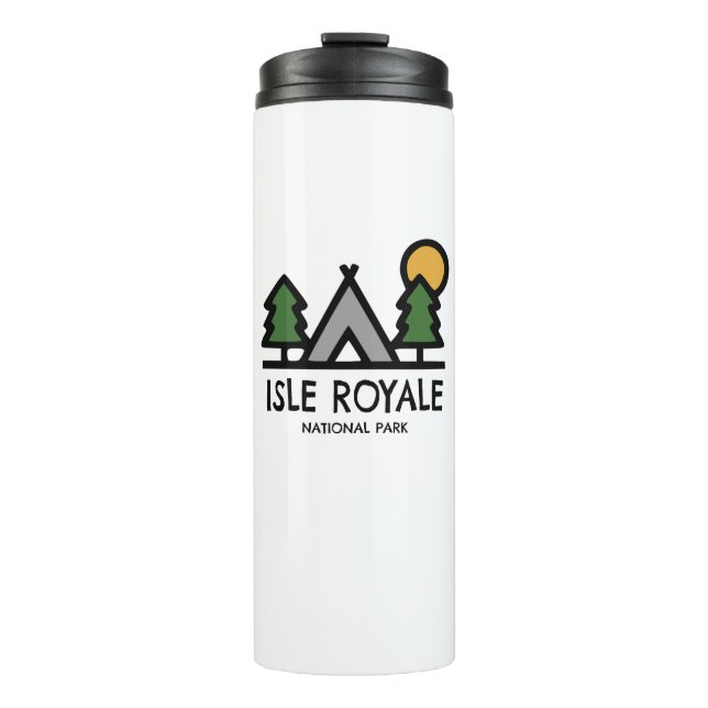 Isle Royale National Park Thermal Tumbler (Front)