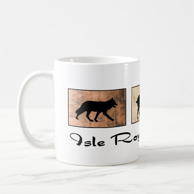 Isle Royale Wildlife Mug (Left)
