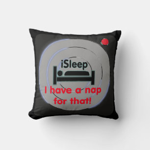 iSleep app Throw Pillow
