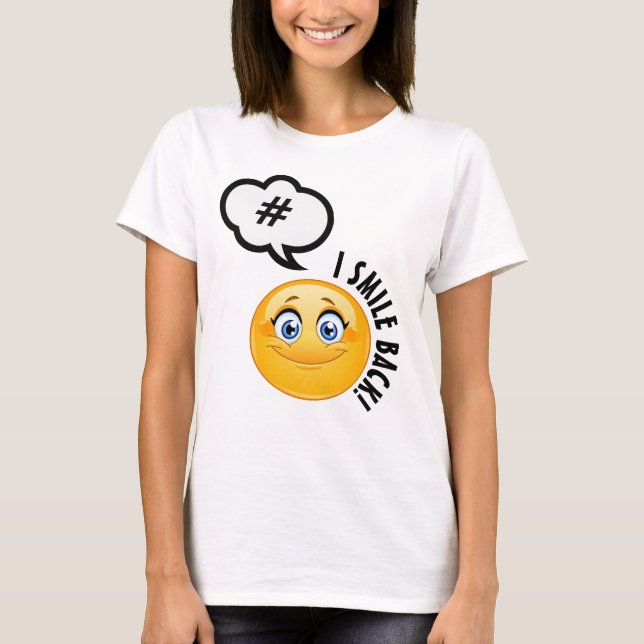 #ISmileBack TShirt (Devant)