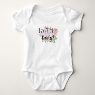 Isn't She Lovely Baby Bodysuit