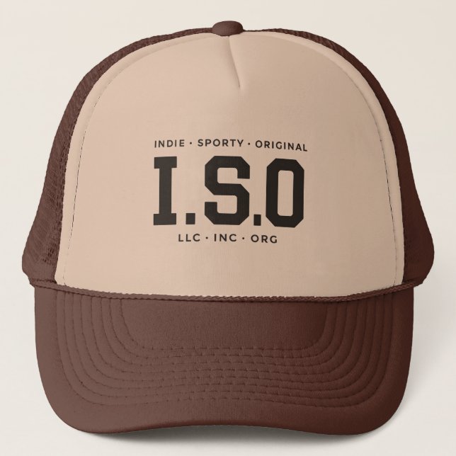 ISO TRUCKER HAT (Front)