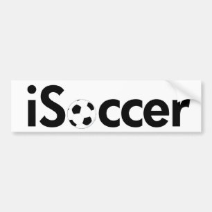 iSoccer (ball) Bumper Sticker