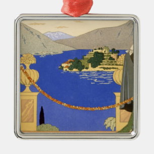 Isola Bella, evening dresses designed by Redfern, Metal Ornament