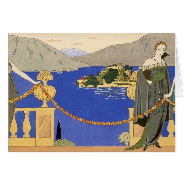 Isola Bella, robes de soirée a conçu par Redfern, (Devant horizontal)