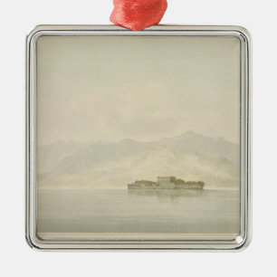 Isola Madre, Lago Maggiore, c.1781 (w/c over graph Metal Ornament