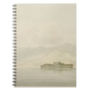 Isola Madre, Lago Maggiore, c.1781 (w/c over graph Notebook
