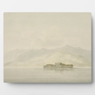 Isola Madre, Lago Maggiore, c.1781 (w/c over graph Plaque