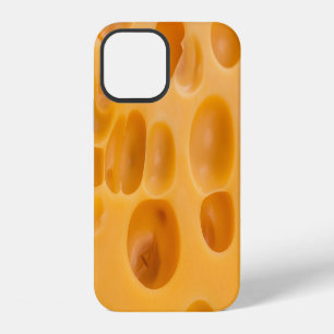 Isolated cheese piece, lovely design iPhone 12 case