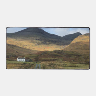 Isolated Croft on the Isle of Mull, Scotland Desk Mat