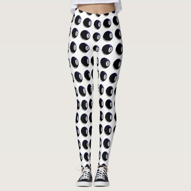 Isolated Eight Ball Leggings (Front)