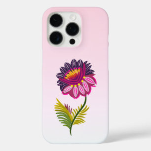 Isolated flower iPhone 16 pro case