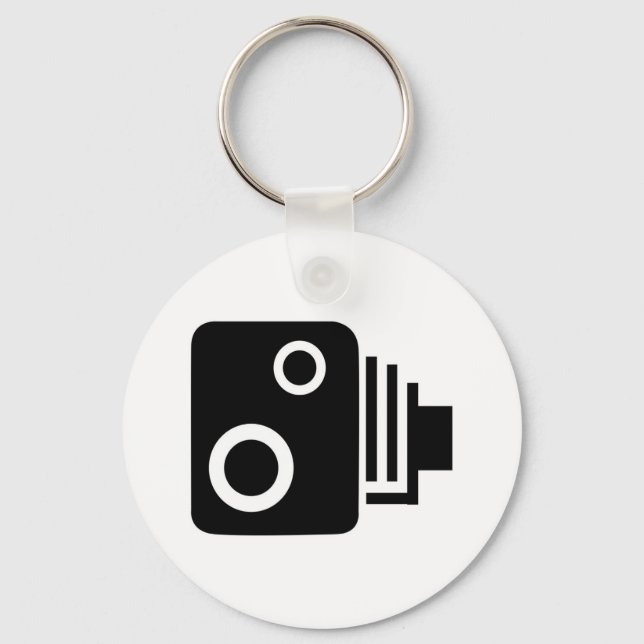 Isolated Speed Camera Keychain (Front)