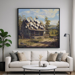 Isolated Yet Connected Poster