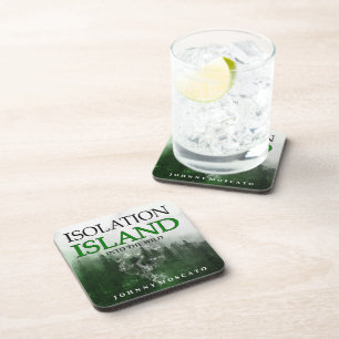Isolation Island Book Cover Coaster