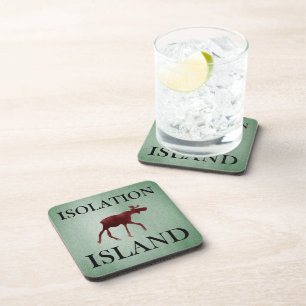 Isolation Island Clue Coaster