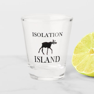 Isolation Island Clue Shot Glass