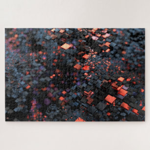 Isometer (Black) Jigsaw Puzzle