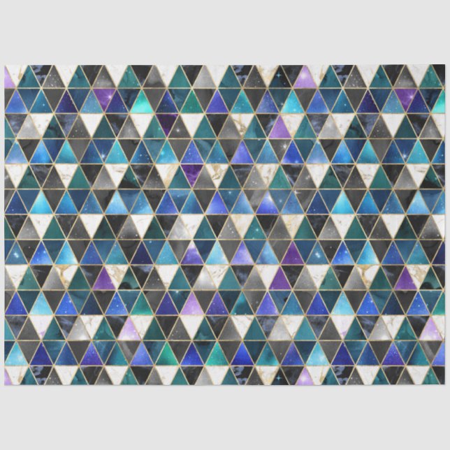 Isometric Galaxy Series Design 10 Tissue Paper (Front)