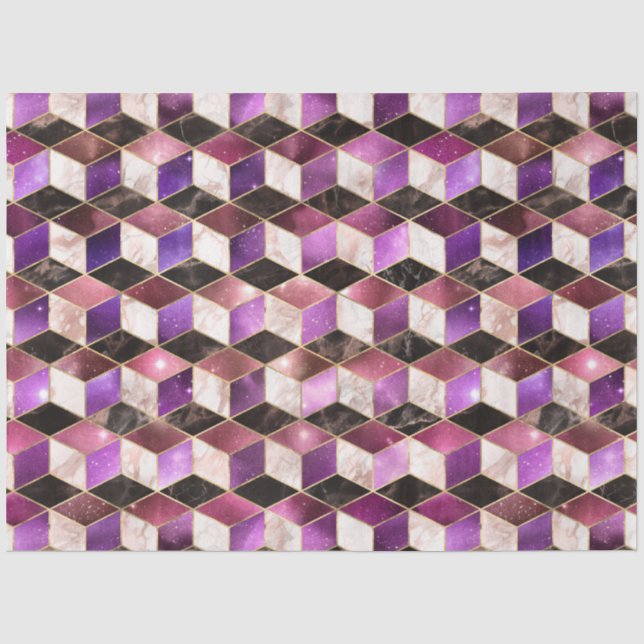 Isometric Galaxy Series Design 11 Tissue Paper (Front)