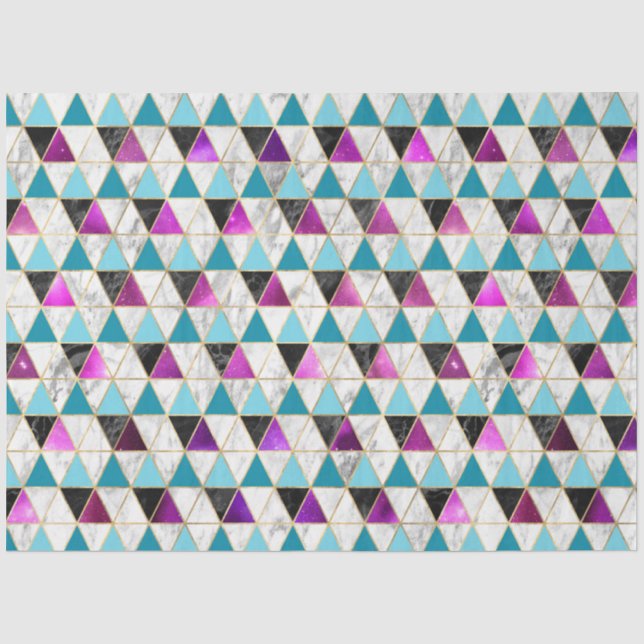 Isometric Galaxy Series Design 13 Tissue Paper (Front)