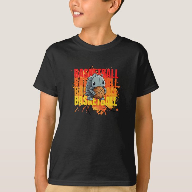 Isopod Playing basketball T-Shirt (Front)