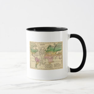Isothermal chart, productions mug