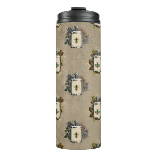 Isothermes Bouteilles de potion florale gothique antique