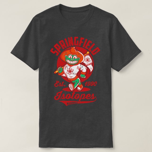 Isotopes Baseball T-Shirt (Design Front)