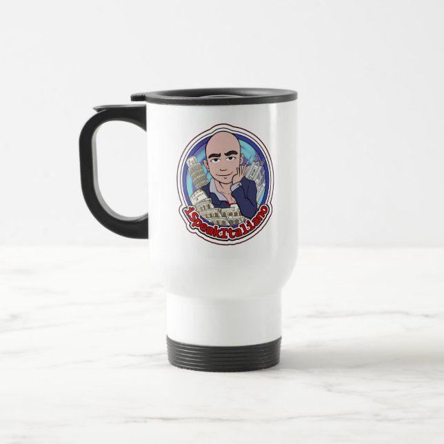 iSpeakItaliano Official Mug (Left)