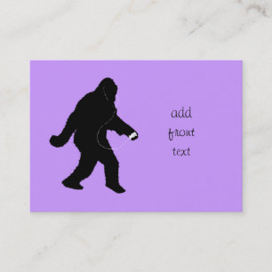iSquatch (Change Background Colour) Business Card