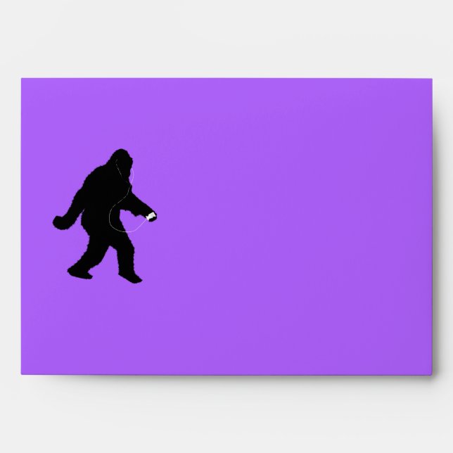 iSquatch (Change Background Colour) Envelopes (Front)
