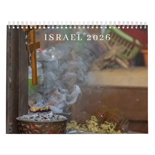 Israel 2026 calendar (Cover)