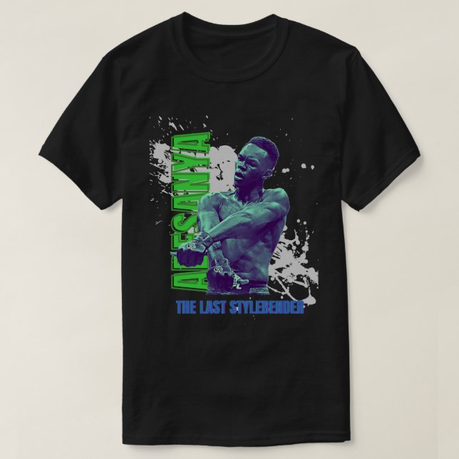Israel Adesanya Stylebender Classic T Shirt (Design Front)