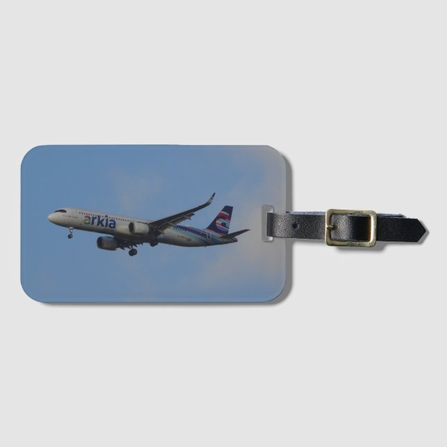 Israël Airplane Luggage Tag (Front Horizontal)