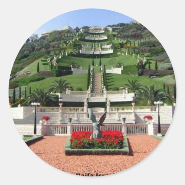 ISRAËL : Autocollant Haïfa Israël (Devant)