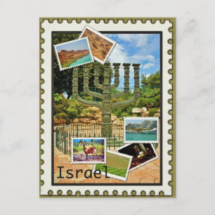 israel beautiful places postcard
