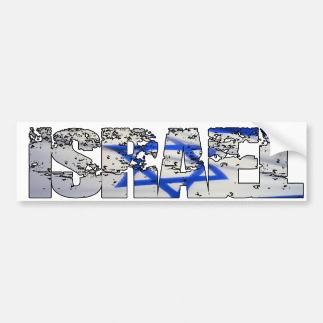 ISRAEL BUMPER STICKER (Front)