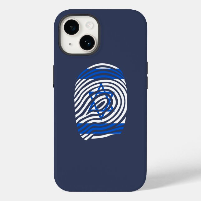 Israel DNA Case-Mate iPhone Case (Back)