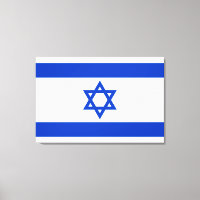 Israel flag blue and white modern patriotic