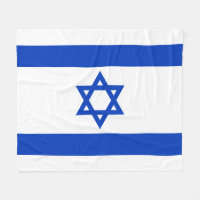 Israel flag blue and white modern patriotic