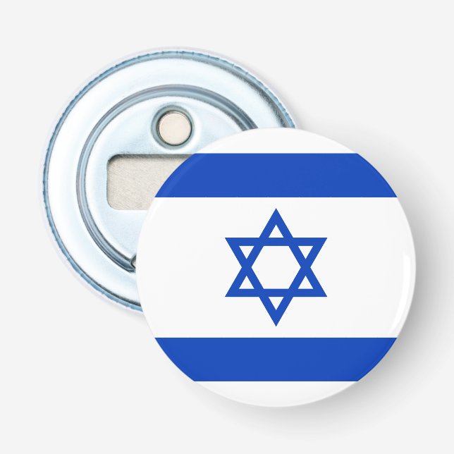 Israel Flag Bottle Opener (Front)