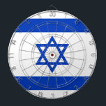 Israel Flag Dartboard<br><div class="desc">Search "wowsmiley" for more products like this one.</div>