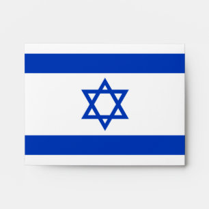 Israel Flag Envelopes