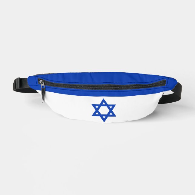 Israel flag fanny pack (Front)