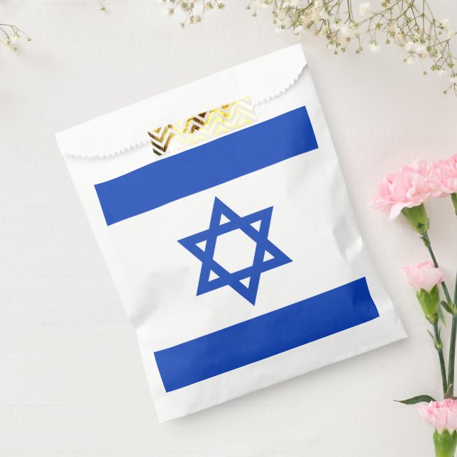 Israel flag favour bag (Sealed)